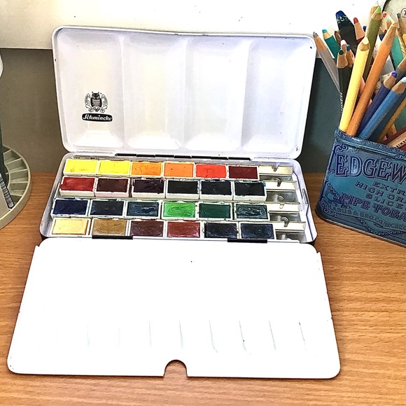 Schminke Watercolor Paint Metal Box Set, 24 full pans - Picture 13 of 13